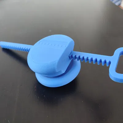 Bộ Phóng Con Quay Dây Kéo - Đồ Chơi Cơ Học Thú Vị