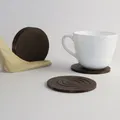 Bộ đế lót ly hình ốc sên Snail Coaster Holder độc đáo - Thumbnail 3
