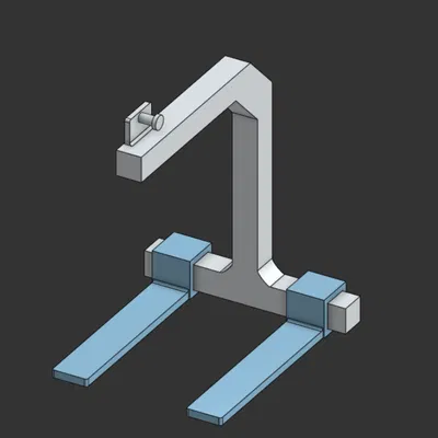 Bộ phụ kiện nâng hạ Crane Tools in 3D cho cần cẩu đồ chơi