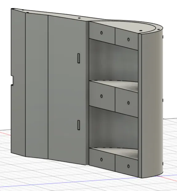 Giá treo lốp dọc cho Baja Rey - Image 1