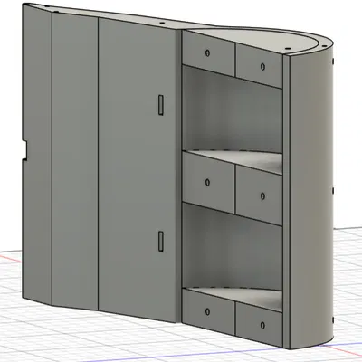 Giá treo lốp dọc cho Baja Rey