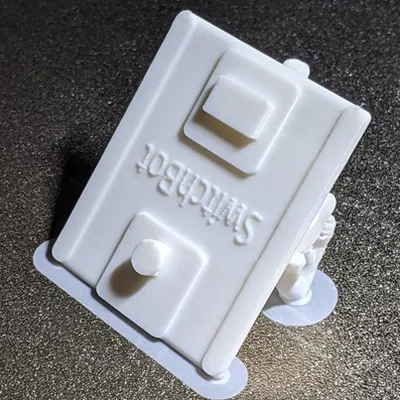 Ngàm gắn bảng Skadis cho SwitchBot Hub Mini / Matter