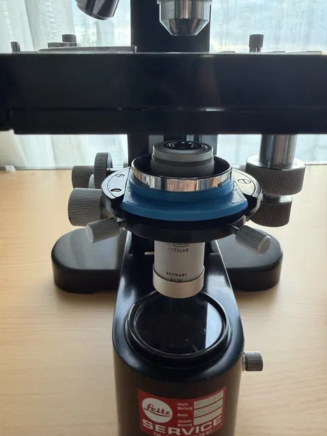 Bộ chuyển đổi Dovetail cho tụ quang kính hiển vi Leitz - Image 7