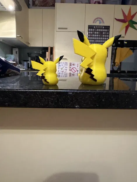 Mô hình 3D Pikachu Happy Easter trang trí và đựng kẹo cực xinh - Image 4