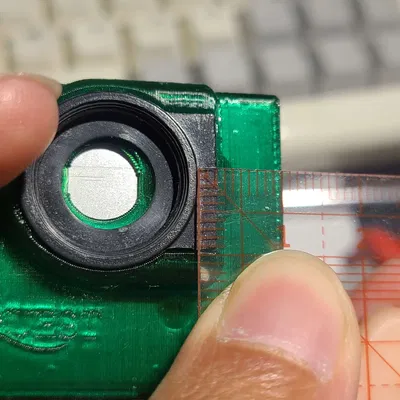 Ngàm chuyển ống kính và khung ngắm thay thế cho Digital Harinezumi