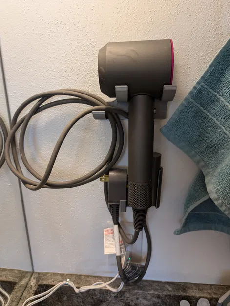 Giá treo tường cho máy sấy tóc Dyson - Image 1