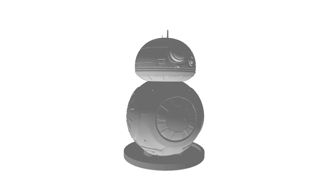 Mô hình BB-8 kèm đế trưng bày - Image 1