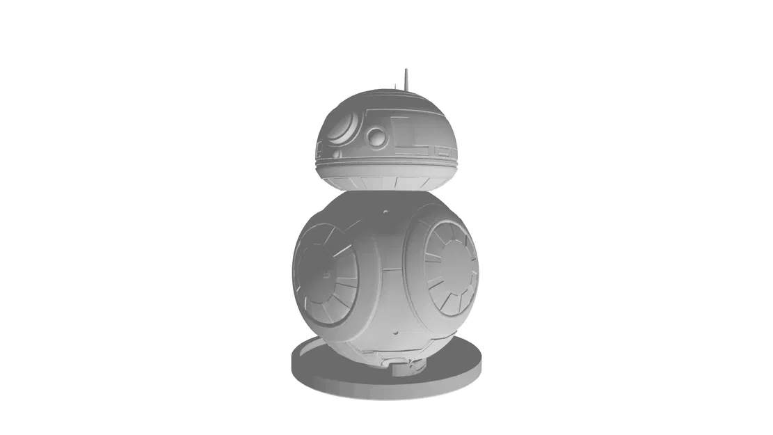 Mô hình BB-8 kèm đế trưng bày - Image 2