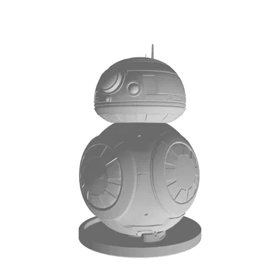 Mô hình BB-8 kèm đế trưng bày