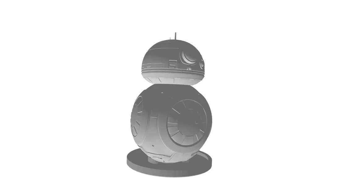 Mô hình BB-8 kèm đế trưng bày - Image 3