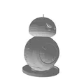 Mô hình BB-8 kèm đế trưng bày - Thumbnail 3