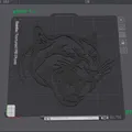 Mô hình đầu báo Puma trang trí tường độc đáo in 3D - Thumbnail 2