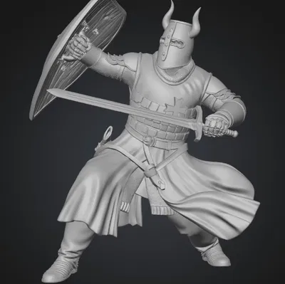 Mô hình hiệp sĩ Crusader's Last Stand cực chi tiết cho dân sưu tầm