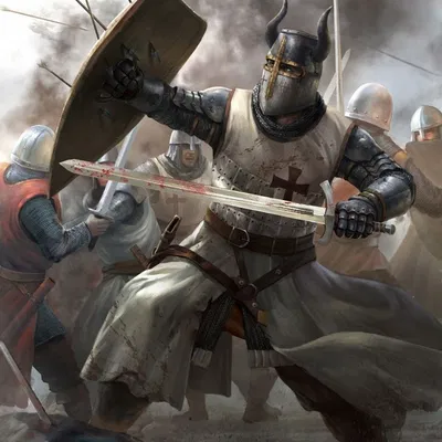 Mô hình hiệp sĩ Crusader's Last Stand cực chi tiết cho dân sưu tầm