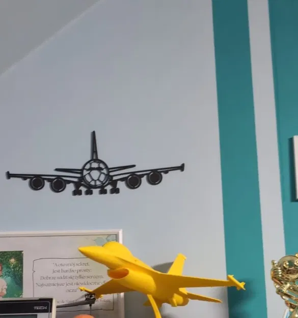 Mô hình trang trí treo tường Airbus A380 tinh tế bằng in 3D - Image 3