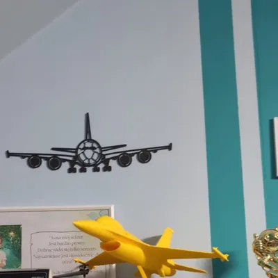 Mô hình trang trí treo tường Airbus A380 tinh tế bằng in 3D