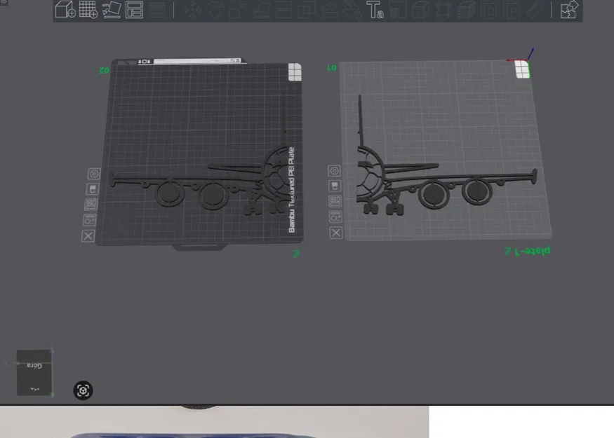 Mô hình trang trí treo tường Airbus A380 tinh tế bằng in 3D - Image 4