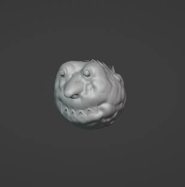 Mô hình Print in Place khuôn mặt đá xấu xí (Ugly Stoneface) - Image 1