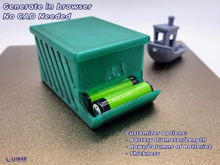 Battery Dispenser Generator - Bộ chứa pin tùy chỉnh theo trọng lực - Image 1