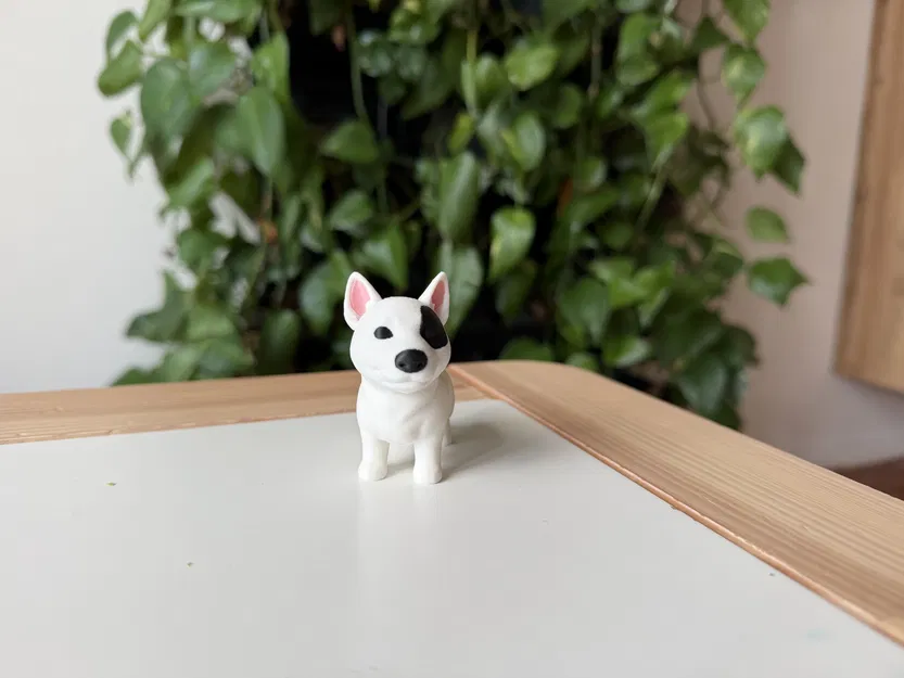 Mô hình 3D thực tế chó English Bull Terrier - Image 2