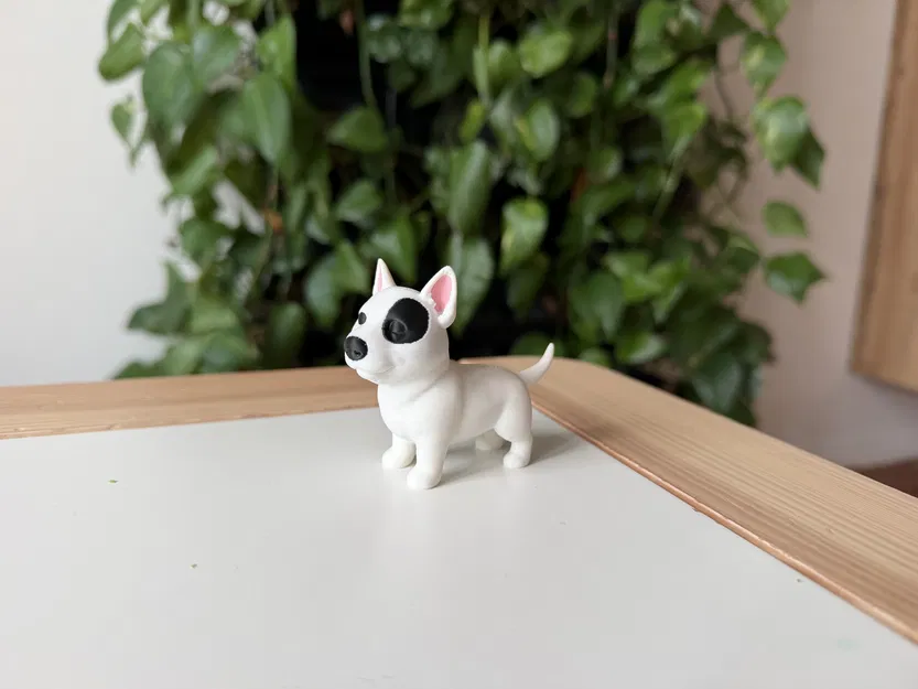 Mô hình 3D thực tế chó English Bull Terrier - Image 4