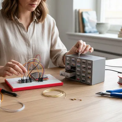 Hộp Đựng Điện Trở 5×5