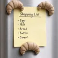 Nam châm tủ lạnh hình bánh sừng bò (Croissant) - Thumbnail 1