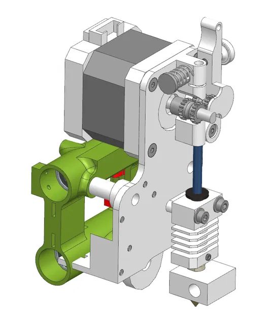 Đế đầu in 3D cho MicroSwiss Extruder - Phiên bản tùy chỉnh hiệu quả - Image 1