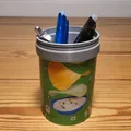 Ống cắm bút từ lon Pringles – Tái chế DIY - Thumbnail 2