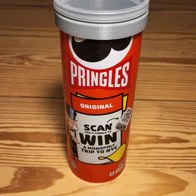Ống cắm bút từ lon Pringles – Tái chế DIY