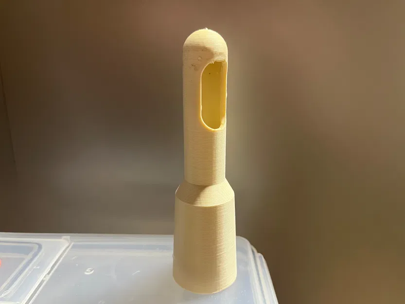 Đầu chuyển hút bụi cho ống lò sưởi (bao gồm file OpenSCAD) - Image 1