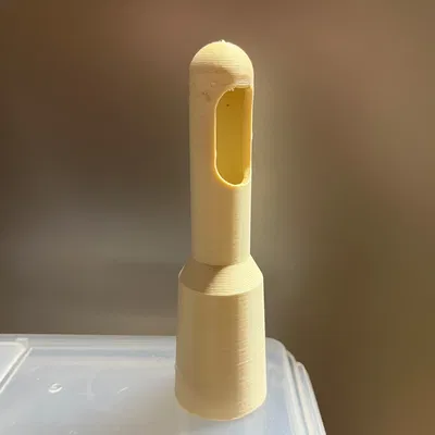 Đầu chuyển hút bụi cho ống lò sưởi (bao gồm file OpenSCAD)