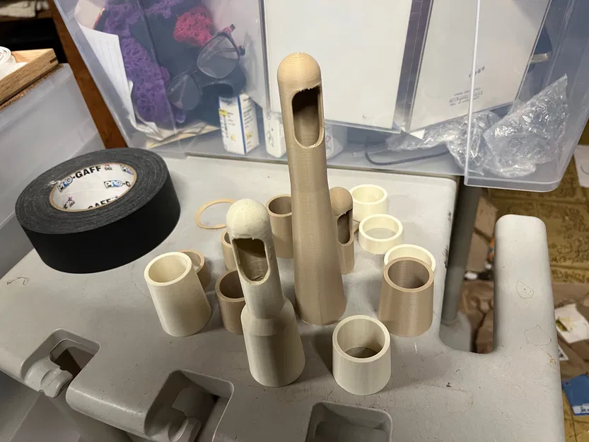 Đầu chuyển hút bụi cho ống lò sưởi (bao gồm file OpenSCAD) - Image 4