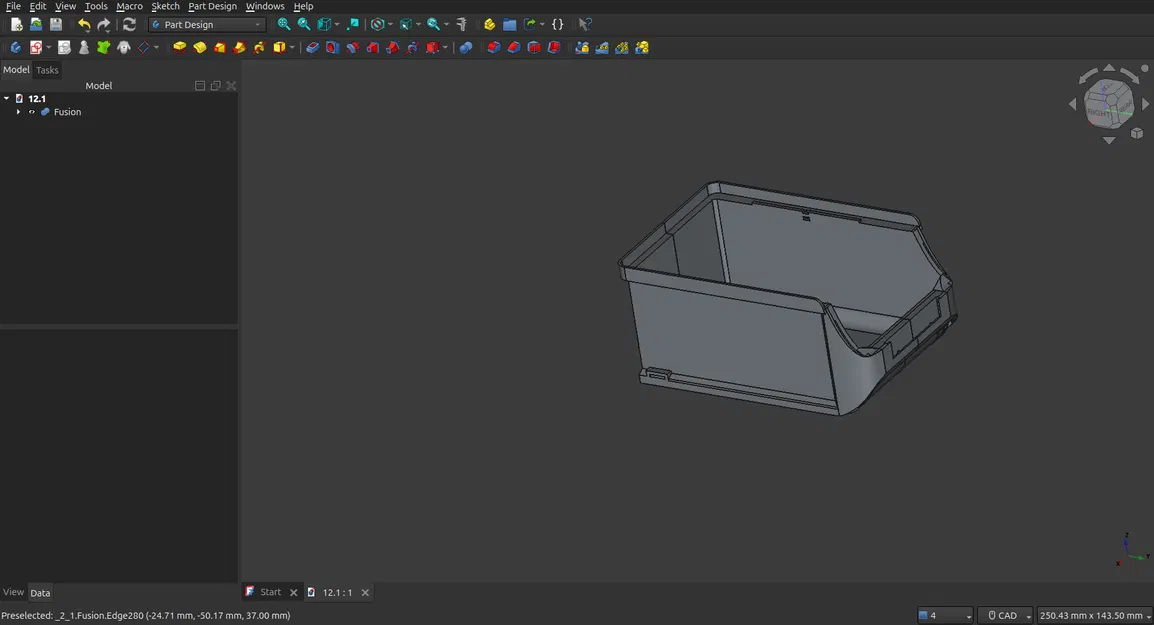 Hộp đựng đồ phong cách công nghiệp in 3D siêu tiện lợi - Image 1