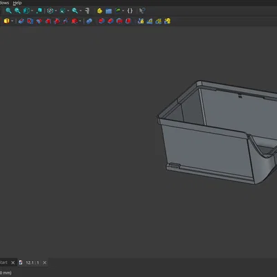 Hộp đựng đồ phong cách công nghiệp in 3D siêu tiện lợi