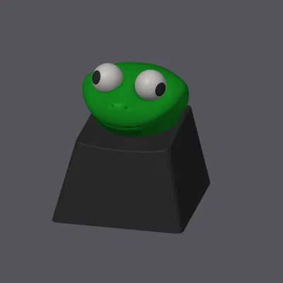 Keycap Meme Chú Thằn Lằn (Lizard Meme Keycap)