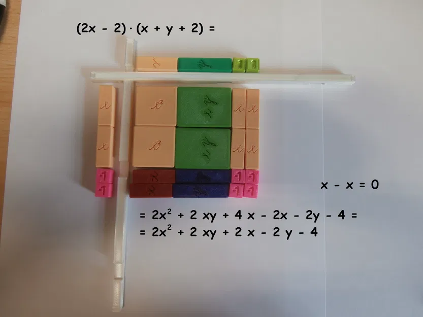 Algebraic Tiles - Các khối đại số hỗ trợ học tập - Image 4