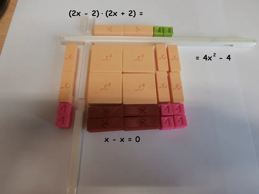 Algebraic Tiles - Các khối đại số hỗ trợ học tập - Image 7