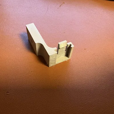 Ngàm gắn đèn hậu Decathlon Flops cho yên xe Merida in 3D