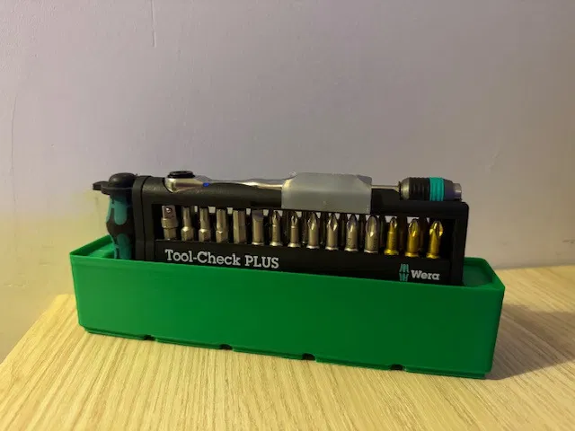 Khay đựng Wera Tool-Check Plus chuẩn Gridfinity siêu gọn gàng - Image 1