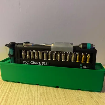 Khay đựng Wera Tool-Check Plus chuẩn Gridfinity siêu gọn gàng