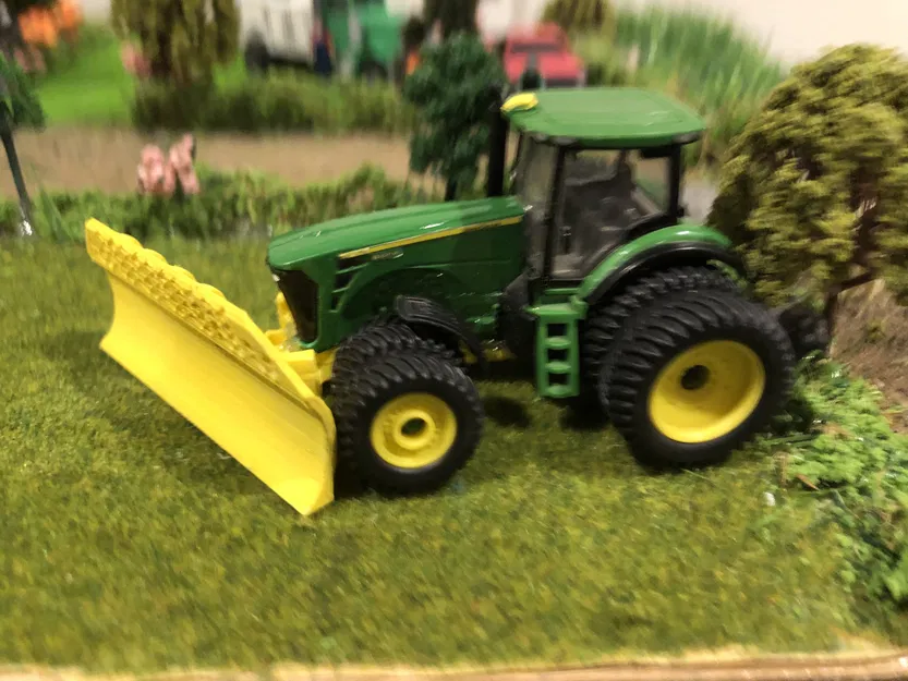 Lưỡi ủi Degelman tỷ lệ 1/64 cho mô hình máy cày nông nghiệp - Image 2