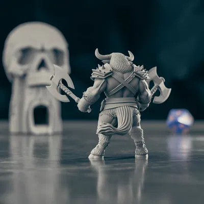 Minotaur - DnD Tavern: Quái vật huyền thoại từ Crete