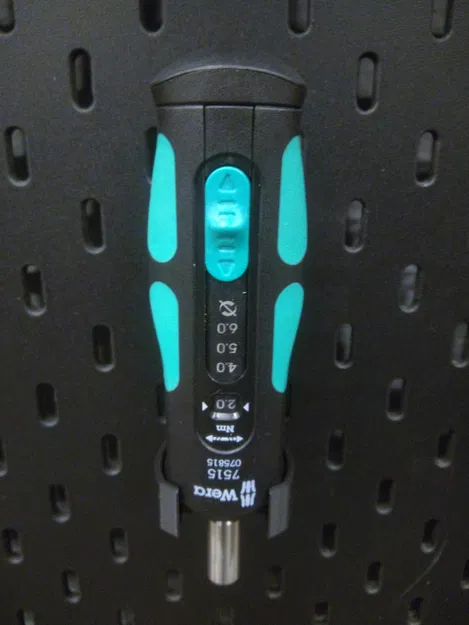 Giá treo tua vít lực Wera 7515 cho bảng Skadis gọn gàng - Image 1