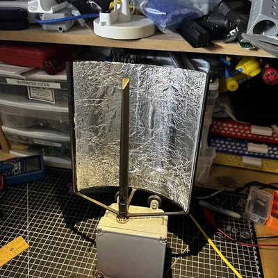 Gương Phản Xạ Parabolic Cho Meshtastic - Phiên Bản SMA Dùng Trong Nhà