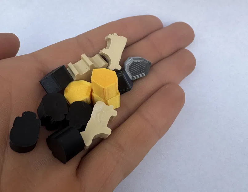 Bộ mảnh nâng cấp cho trò chơi board game RAIDERS OF THE NORTH SEA - Image 2