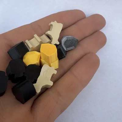 Bộ mảnh nâng cấp cho trò chơi board game RAIDERS OF THE NORTH SEA