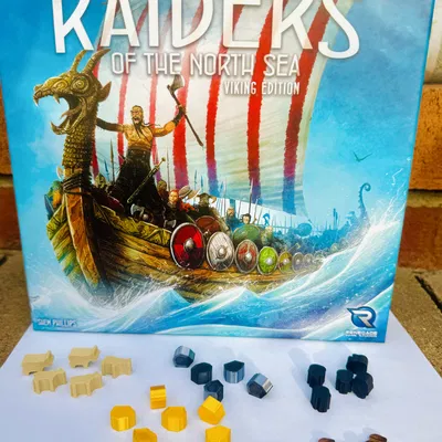 Bộ mảnh nâng cấp cho trò chơi board game RAIDERS OF THE NORTH SEA