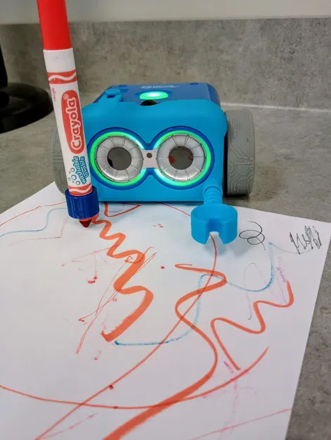 Ngàm gắn bút Crayola cho robot lập trình Botley - Image 1