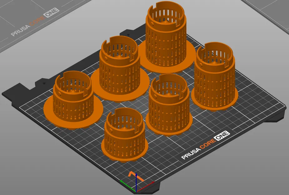Hộp đựng hạt hút ẩm Silica Gel có gắn ẩm kế cho cuộn filament - Image 2